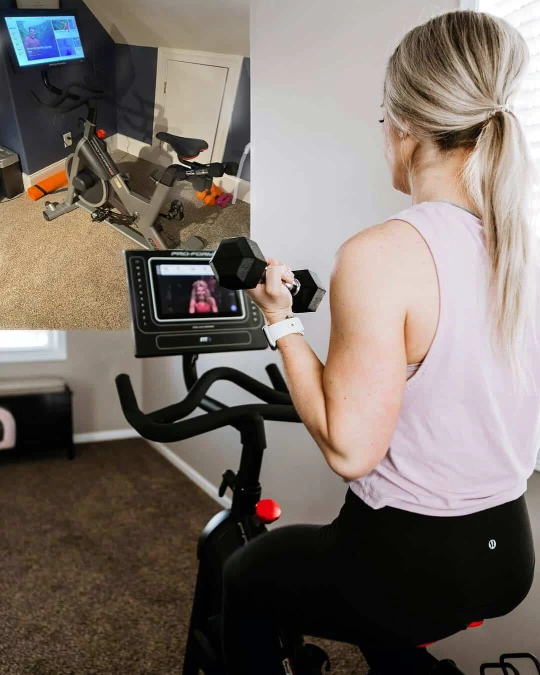 Can you put an exercise bike on carpet new arrivals